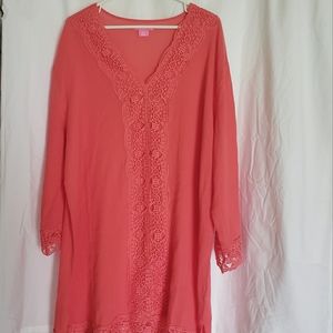 Isaac Mizrahi swim cover up